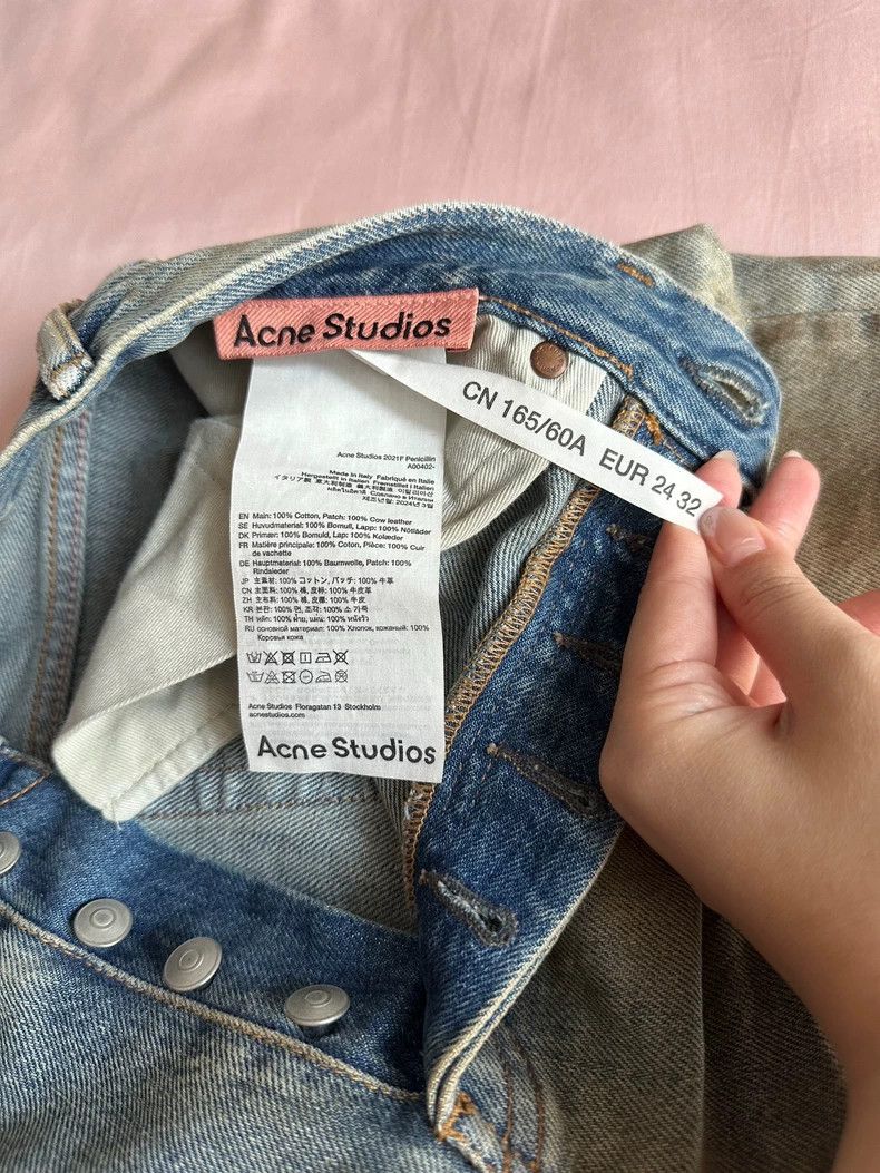 Acne Studios Acne Studios Distressed Denim Jeans - dmc Size US 26 / EU 42 - 3 Thumbnail