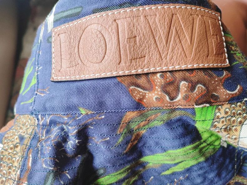 Loewe LOEWE Mermaid Print Bucket Hat - dmc Size ONE SIZE - 5 Thumbnail