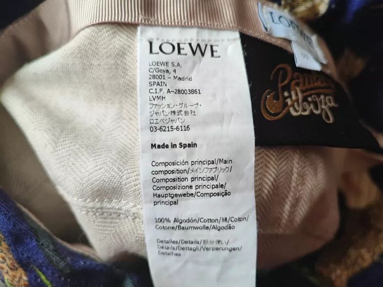 Loewe LOEWE Mermaid Print Bucket Hat - dmc Size ONE SIZE - 7 Thumbnail