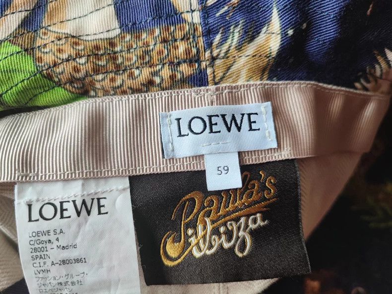 Loewe LOEWE Mermaid Print Bucket Hat - dmc Size ONE SIZE - 6 Thumbnail