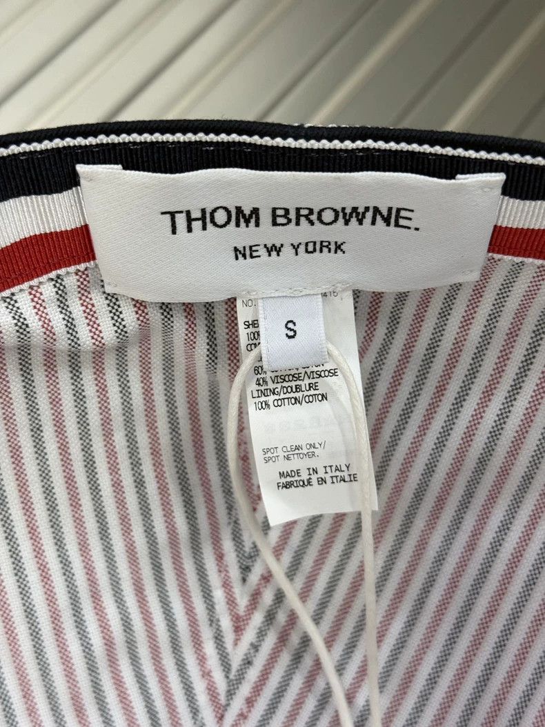 Thom Browne THOM BROWNE Black Baseball Cap S - dmc Size ONE SIZE - 6 Thumbnail