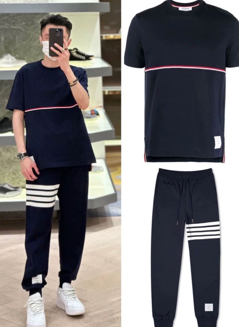 Thom Browne Thow Browne Short Sleeve T-shirt - dmc Size US S / EU 44-46 / 1 - 8 Thumbnail