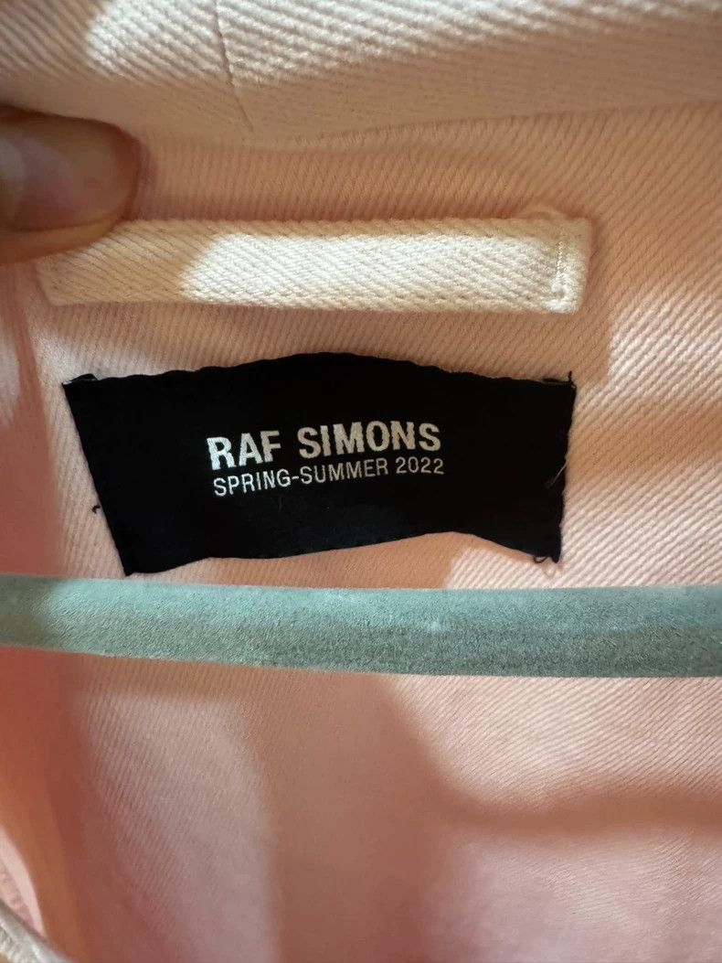 Raf Simons Raf Simons Pink Denim Button Vest - dmc Size US M / EU 48-50 / 2 - 4 Thumbnail