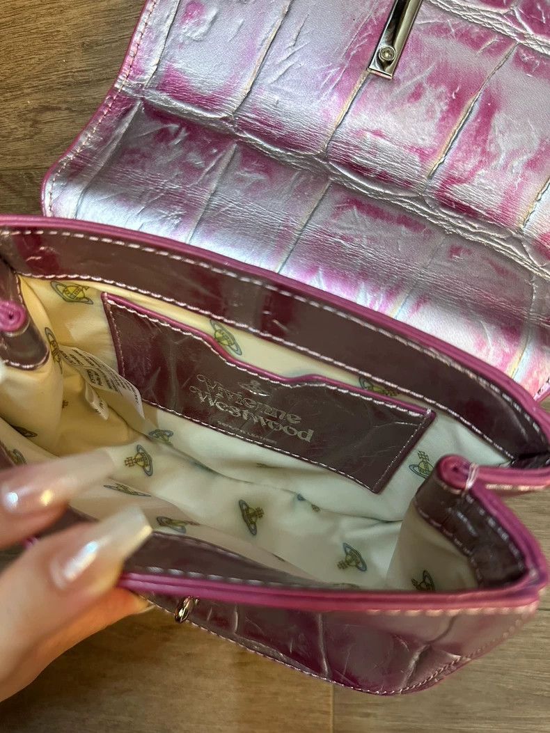 Vivienne Westwood Vivienne Westwood Pink Saddle Bag - dmc Size ONE SIZE - 7 Thumbnail
