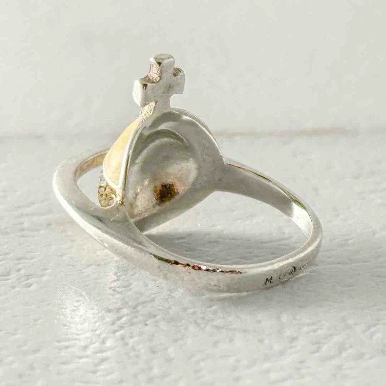 Vivienne Westwood Vivienne Westwood Silver Sphere Ring - dmc Size ONE SIZE - 4 Thumbnail