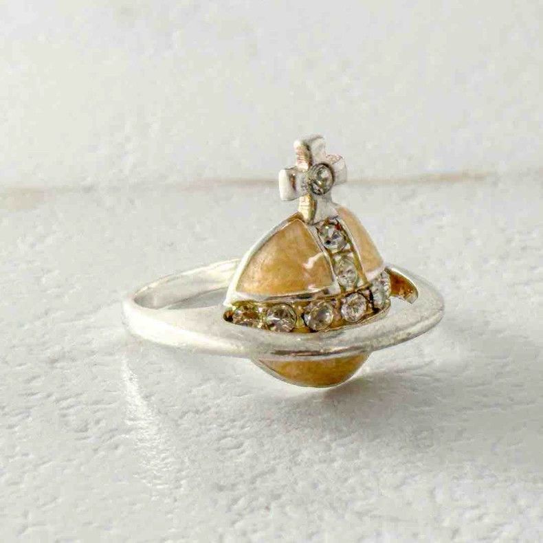Vivienne Westwood Vivienne Westwood Silver Sphere Ring - dmc Size ONE SIZE - 2 Thumbnail