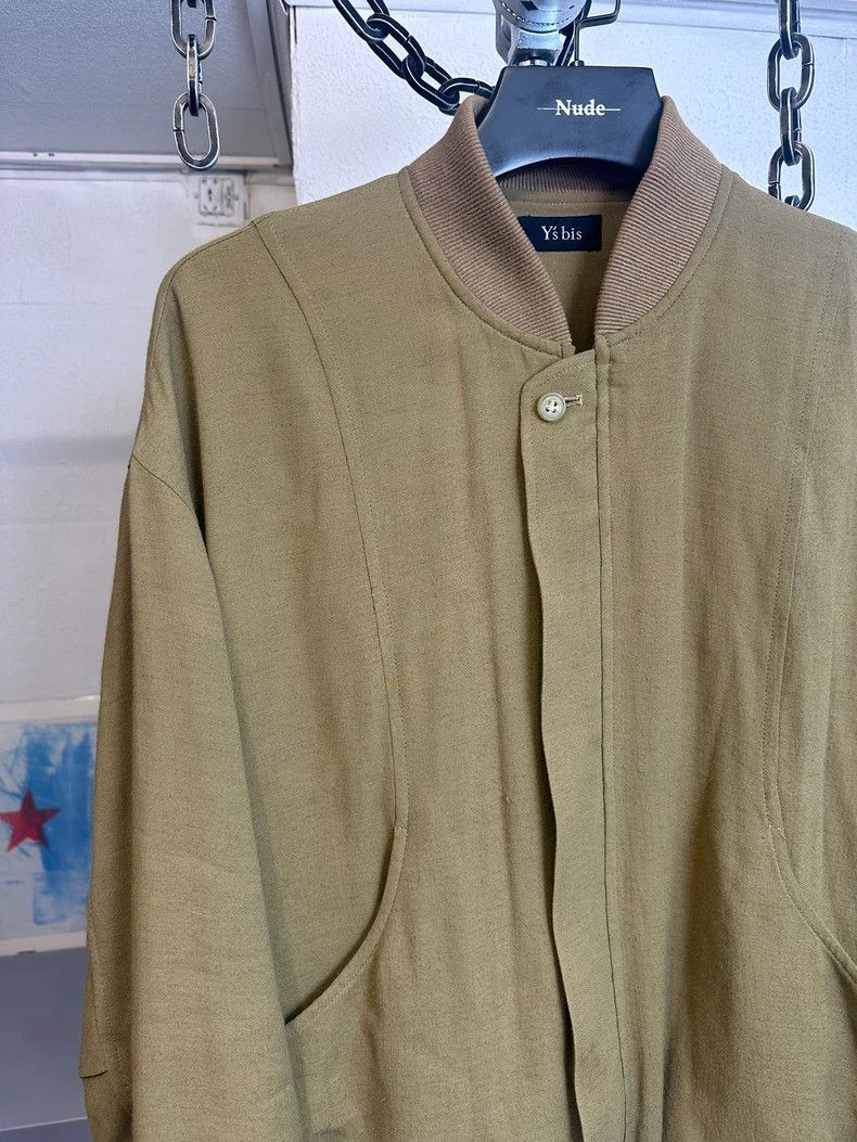 Yohji Yamamoto Yohji Yamamoto Cocoon-shaped Wool Short Jacket - dmc Size US M / EU 48-50 / 2 - 2 Thumbnail