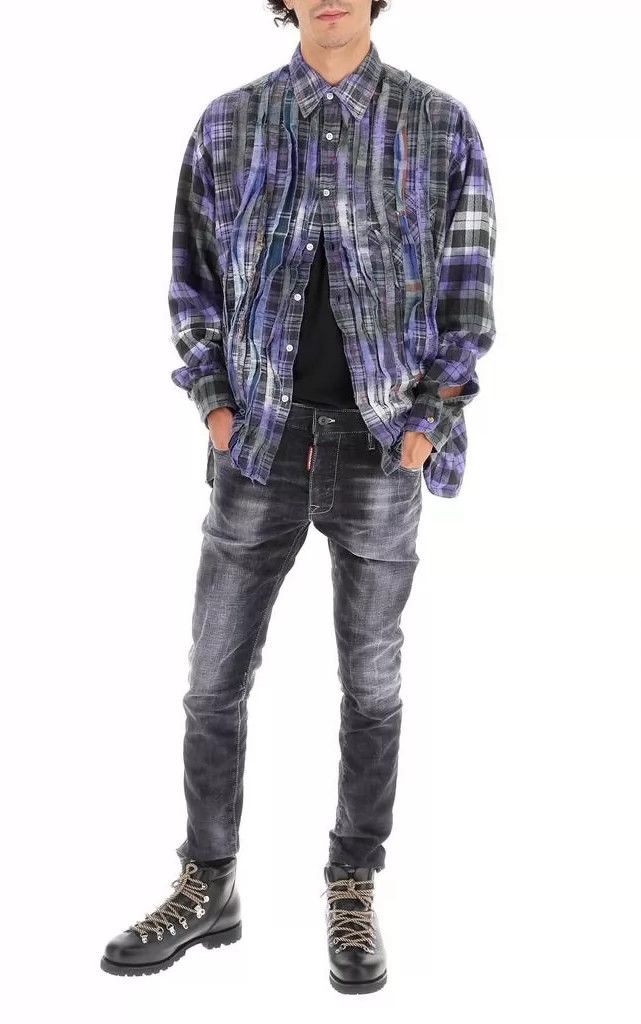 Needles NEEDLES Patchwork Flannel Shirt - dmc Size US M / EU 48-50 / 2 - 8 Thumbnail