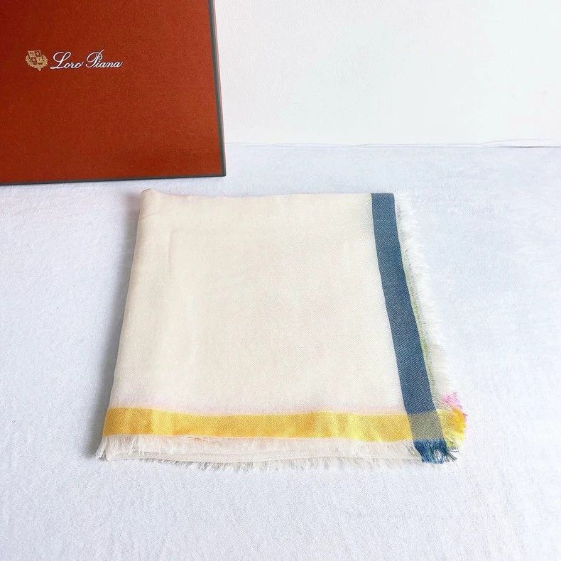 Loro Piana LoroPiana Cashmere Scarf Xspa7347 - dmc Size ONE SIZE - 3 Thumbnail