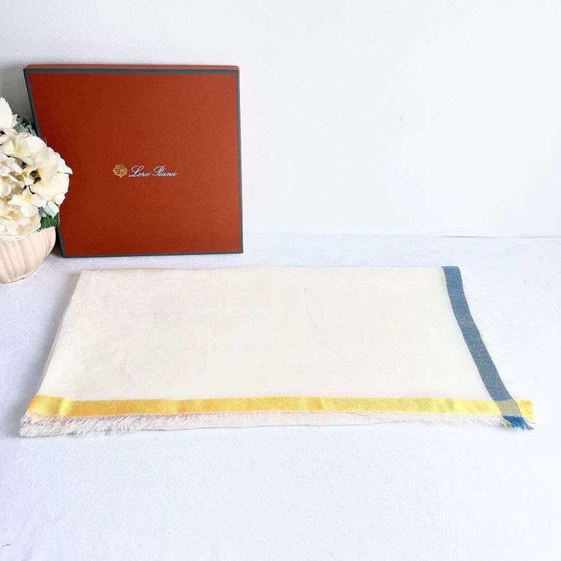 Loro Piana LoroPiana Cashmere Scarf Xspa7347 - dmc Size ONE SIZE - 2 Thumbnail