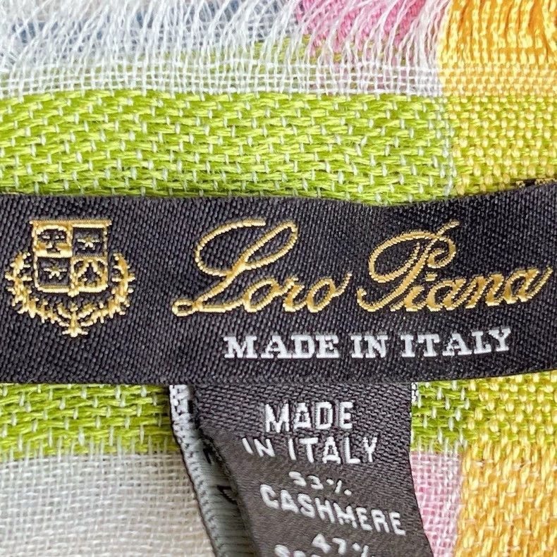 Loro Piana LoroPiana Cashmere Scarf Xspa7347 - dmc Size ONE SIZE - 5 Thumbnail