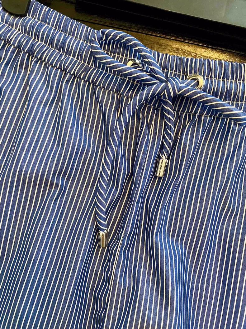 Loewe Loewe Blue White Striped Shorts - dmc Size US 30 / EU 46 - 5 Thumbnail