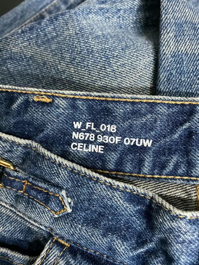 Celine Celine Triomphe Denim Jeans - dmc Size US 26 / EU 42 - 5 Thumbnail
