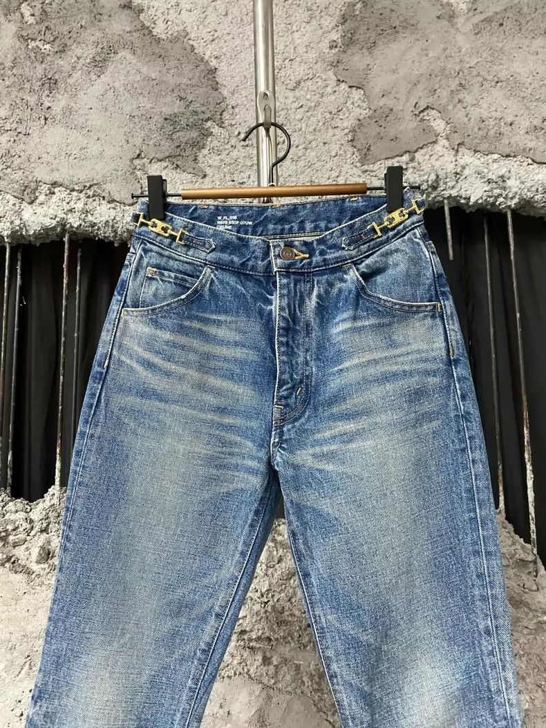 Celine Celine Triomphe Denim Jeans - dmc Size US 26 / EU 42 - 3 Thumbnail