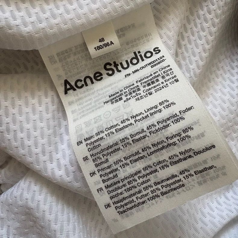 Acne Studios Acne Studios 1996 Embossed Jacket - dmc Size US M / EU 48-50 / 2 - 4 Thumbnail