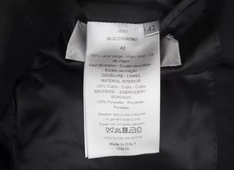 Dior Dior Homme x Francois Bard Wool Blazer - dmc Size US M / EU 48-50 / 2 - 7 Thumbnail