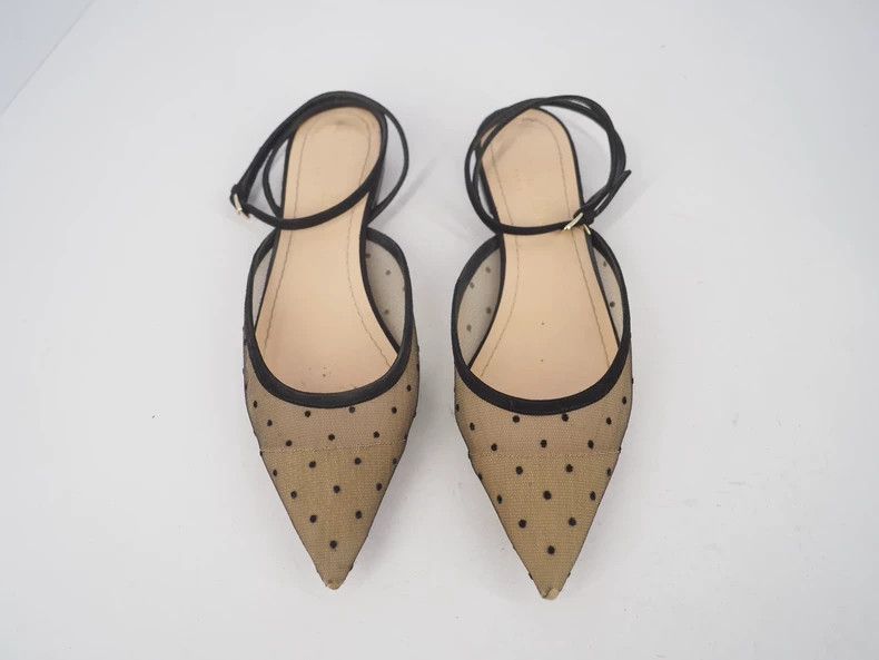 Dior Christian Dior Polka Dot Flat Sandals - dmc Size US 7 / EU 40 - 2 Thumbnail