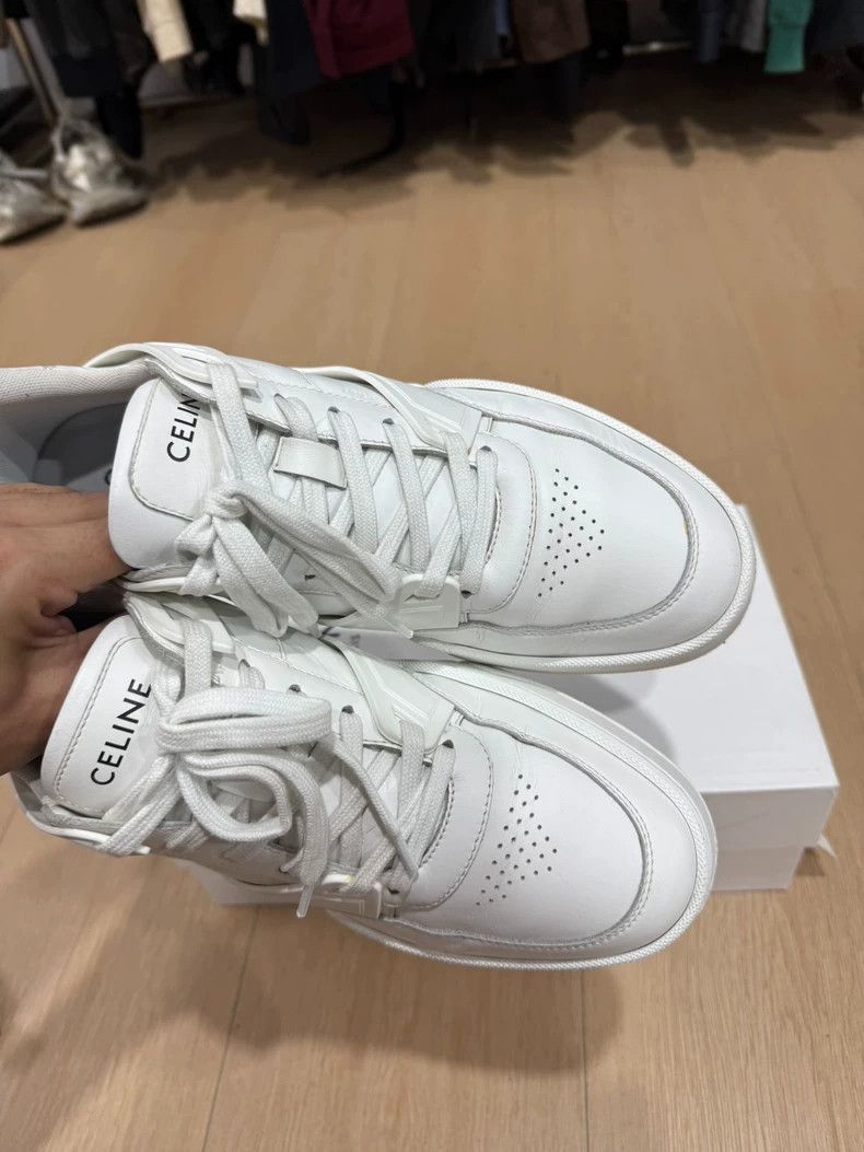 Celine Celine White Low-Top Sneakers Size 43 - dmc Size US 10 / EU 43 - 5 Thumbnail