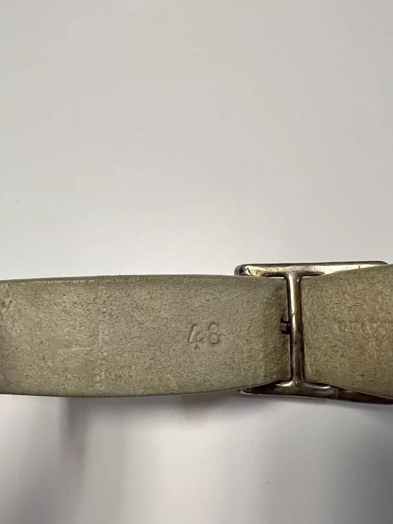 Carol Christian Poell Carol Christian Poell CCP Folded Leather Belt - dmc Size ONE SIZE - 7 Thumbnail