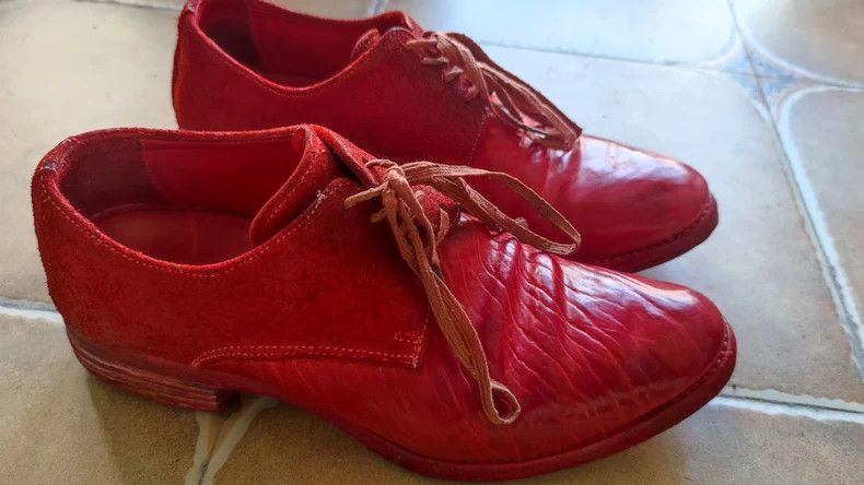 Carol Christian Poell Carol Christian Poell Red Derby Shoes - dmc Size US 10 / EU 43 - 2 Thumbnail