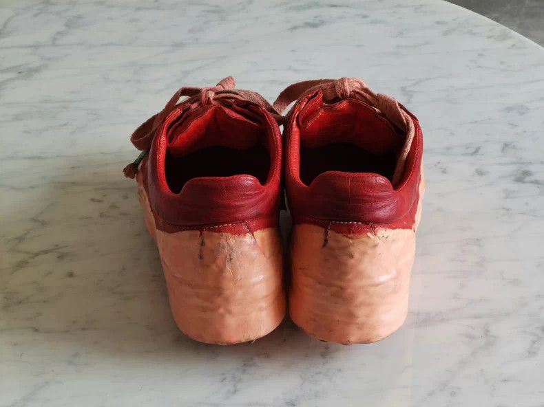 Carol Christian Poell CAROL CHRISTIAN POELL Red Kangaroo Leather Low-Top Shoes - dmc Size US 10 / EU 43 - 7 Thumbnail