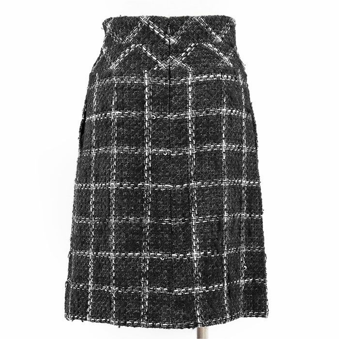 Chanel Chanel Chanel 06A P29549 Wool Tweed Skirt Others Skirts P29549 DUTY FREE for USA Size ONE SIZE - 5 Thumbnail