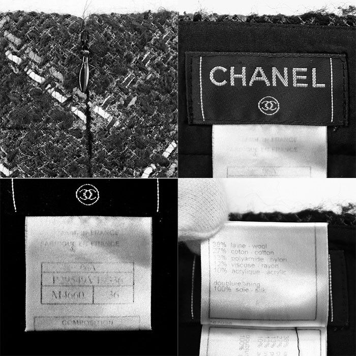 Chanel Chanel Chanel 06A P29549 Wool Tweed Skirt Others Skirts P29549 DUTY FREE for USA Size ONE SIZE - 10 Thumbnail