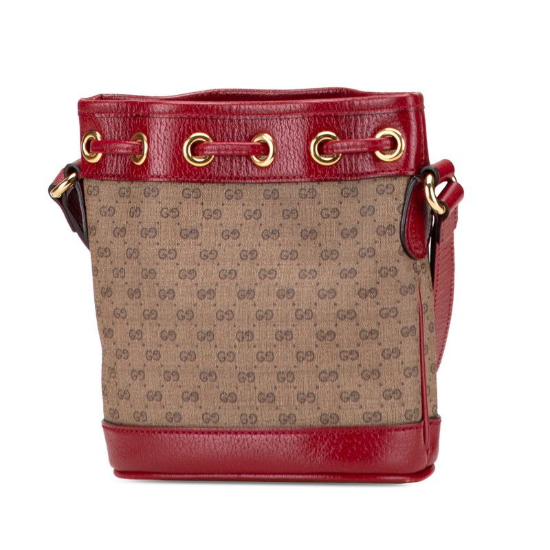 Gucci Gucci Doraemon Micro GG Supreme Shoulder Bag Leather Shoulder Bag 647801 DUTY FREE for USA