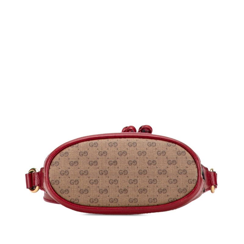 Gucci Gucci Doraemon Micro GG Supreme Shoulder Bag Leather Shoulder Bag 647801 DUTY FREE for USA
