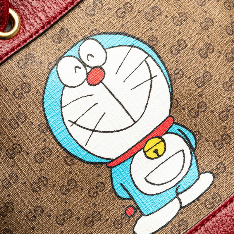 Gucci Gucci Doraemon Micro GG Supreme Shoulder Bag Leather Shoulder Bag 647801 DUTY FREE for USA