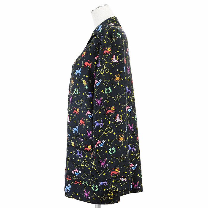 Dior Dior Christian Dior Zodiac Pixel Silk Twill Shirt Others Lounge & Sleepwear DUTY FREE for USA Size ONE SIZE - 13 Thumbnail