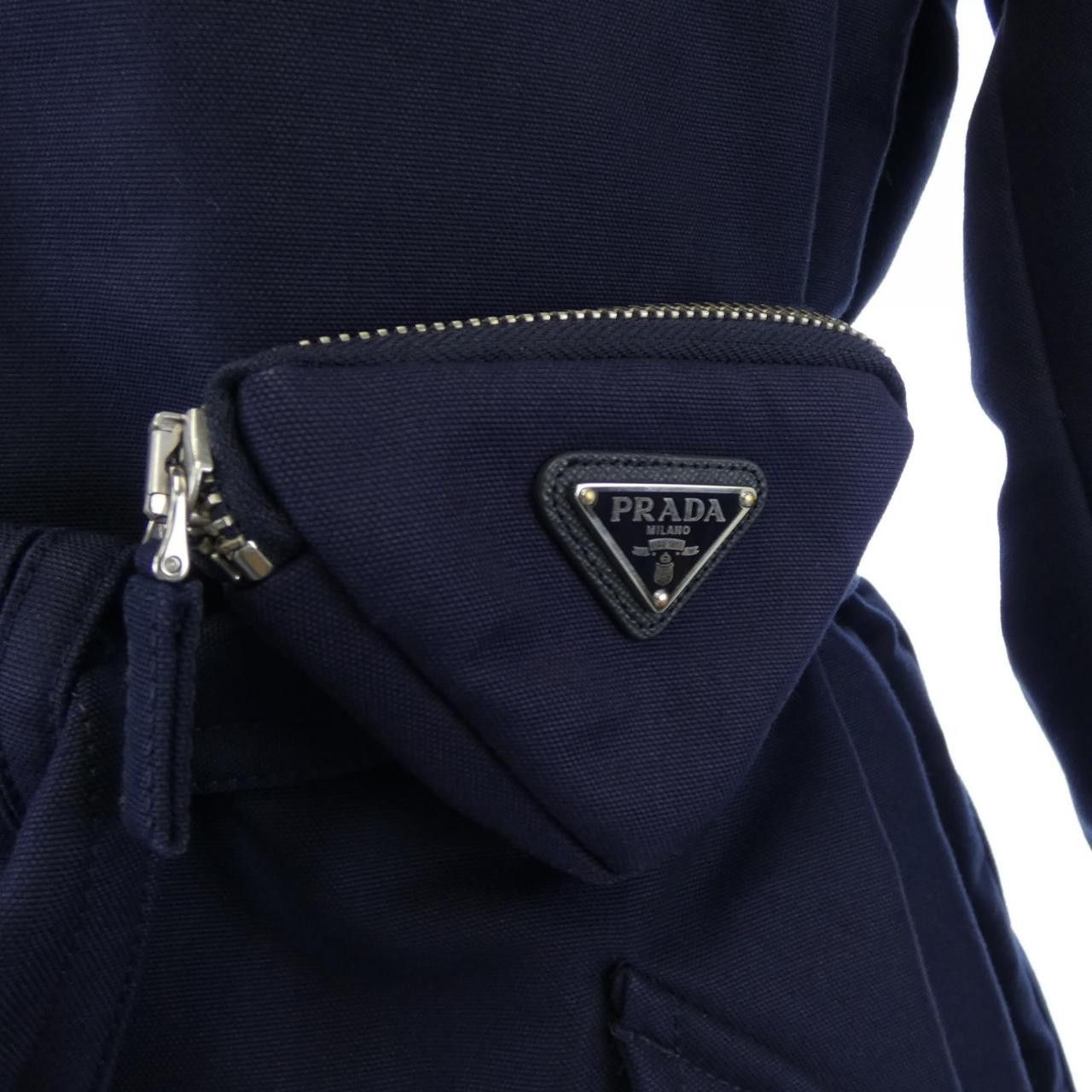 Prada Prada Prada Triangle Logo ECONYL Coat Others Outerwear SGO132 S222 11HJ DUTY FREE for USA Size ONE SIZE - 8 Thumbnail