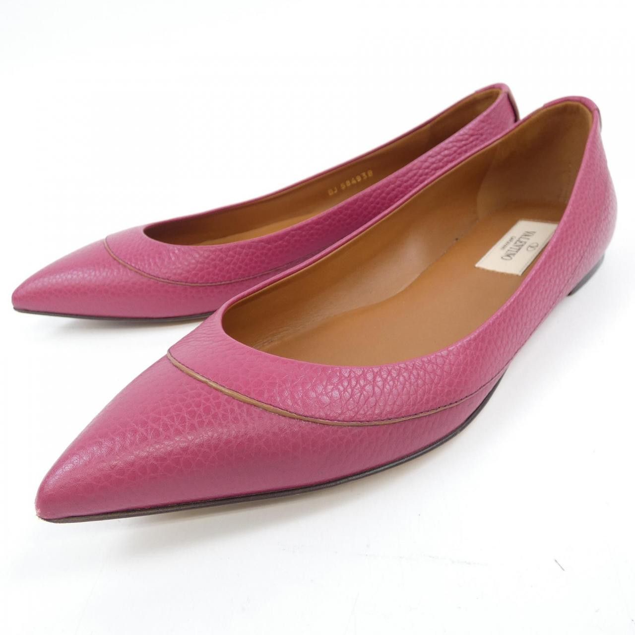 Valentino Valentino Valentino Garavani Flat Shoes Leather Shoes DUTY FREE for USA Size ONE SIZE - 3 Thumbnail
