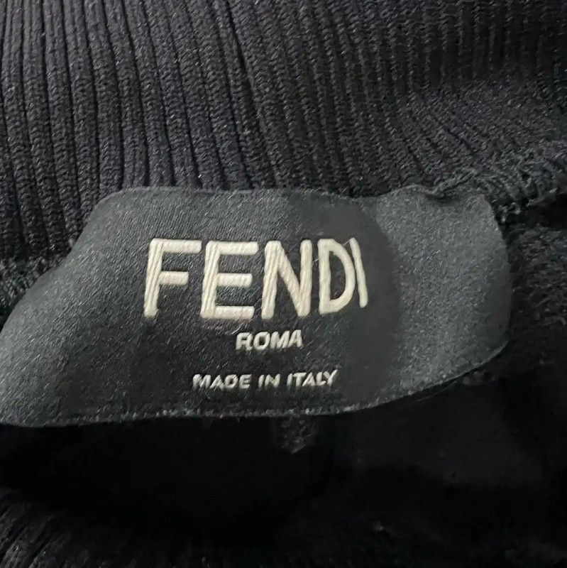 Fendi Fendi Casual Black Summer Sweatpants for Men 0089 Size US 30 / EU 46 - 4 Thumbnail