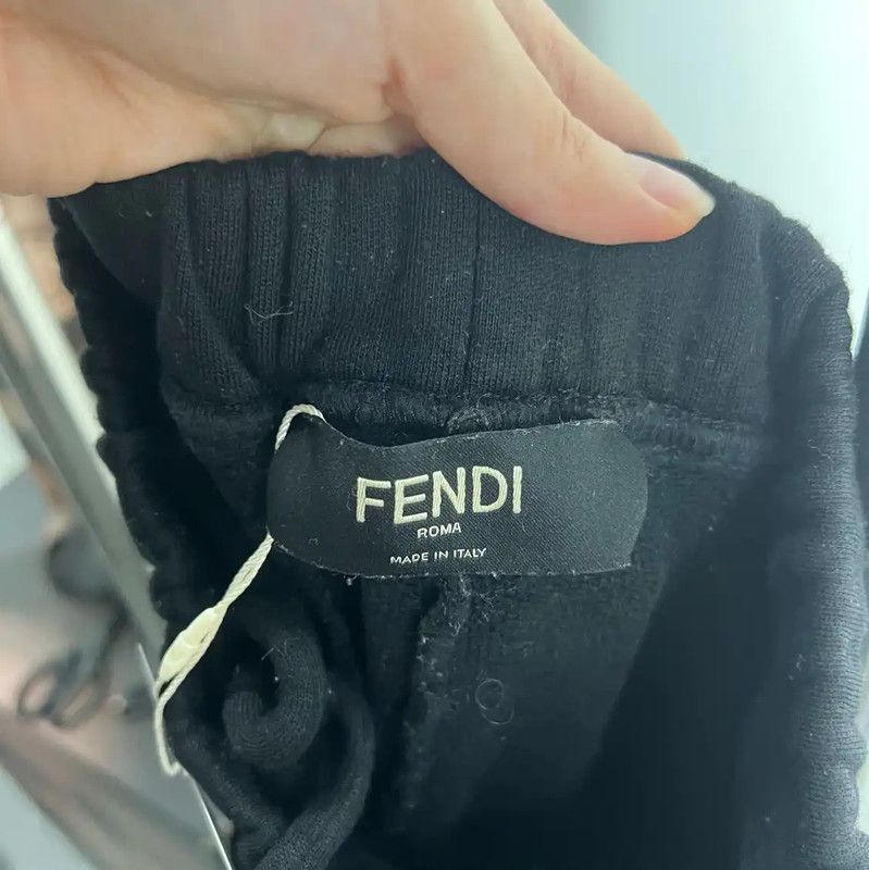 Fendi Fendi Black Casual Pants for Men 0089 Size US 32 / EU 48 - 3 Thumbnail