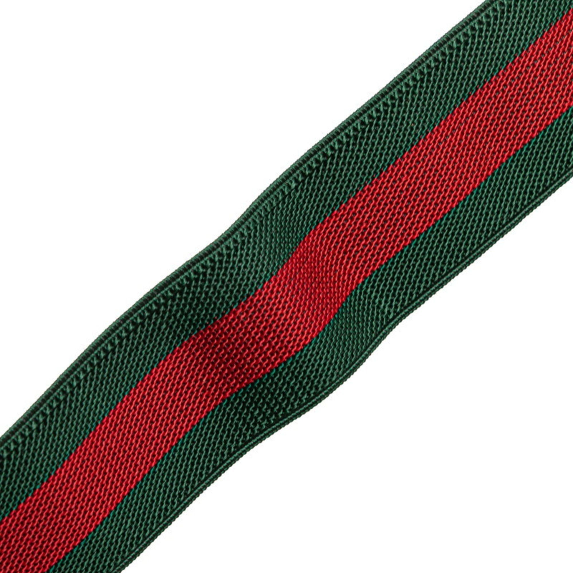 Gucci Gucci Children's GG Logo Star Waist Bag/Body Bag 502095 Green Canvas and Leather Women's GUCCI Size ONE SIZE - 4 Thumbnail