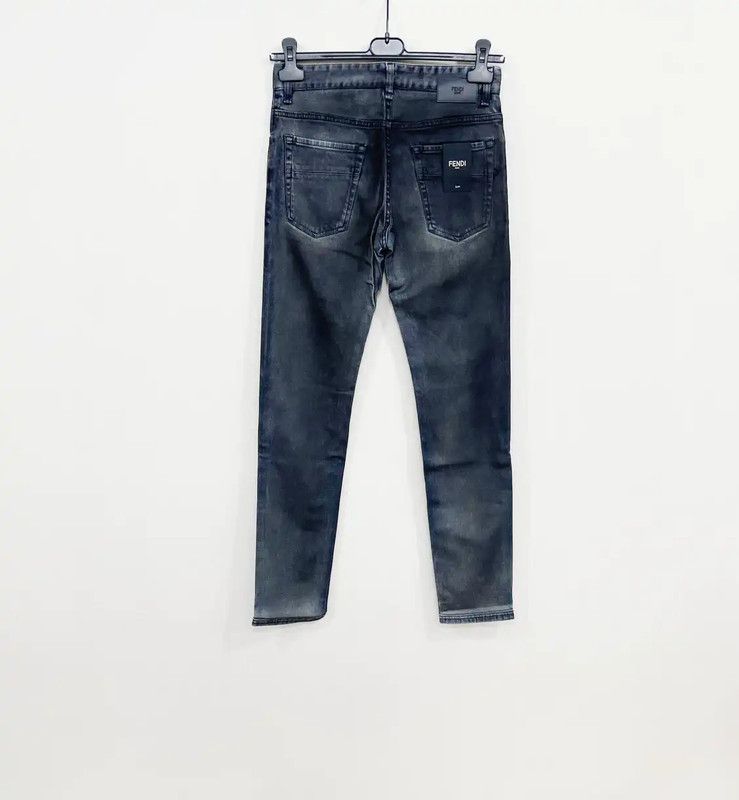 Fendi Fendi Men's Casual Pants in Dark Gray 0089 Size US 30 / EU 46 - 2 Thumbnail