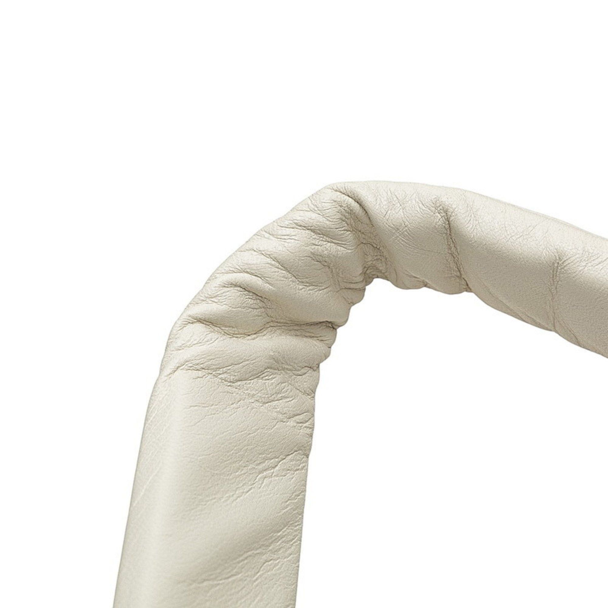 Bottega Veneta Bottega Veneta The Body Pouch, a body bag or waist in white leather for women. Size ONE SIZE - 5 Thumbnail