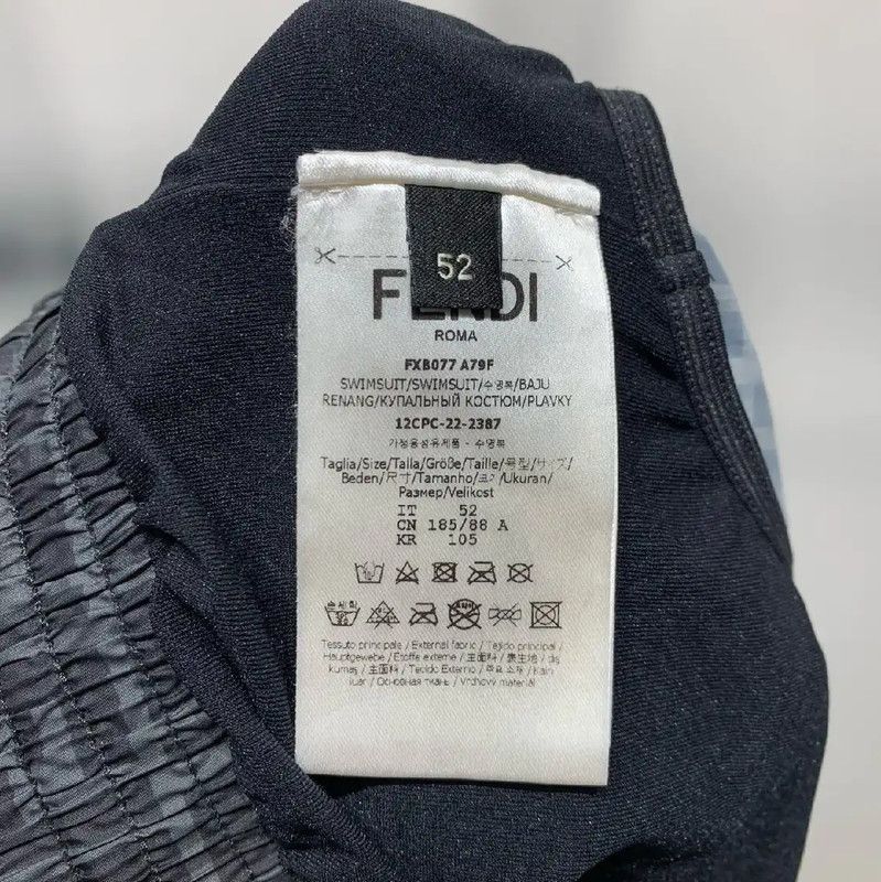 Fendi Fendi Men's Black Casual Shorts 0089 Size US 30 / EU 46 - 8 Thumbnail