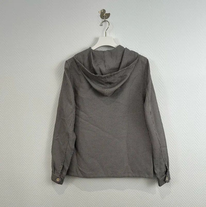 Fendi Fendi Men's Gray Polyester Hooded Jacket 0089 Size US M / EU 48-50 / 2 - 2 Thumbnail