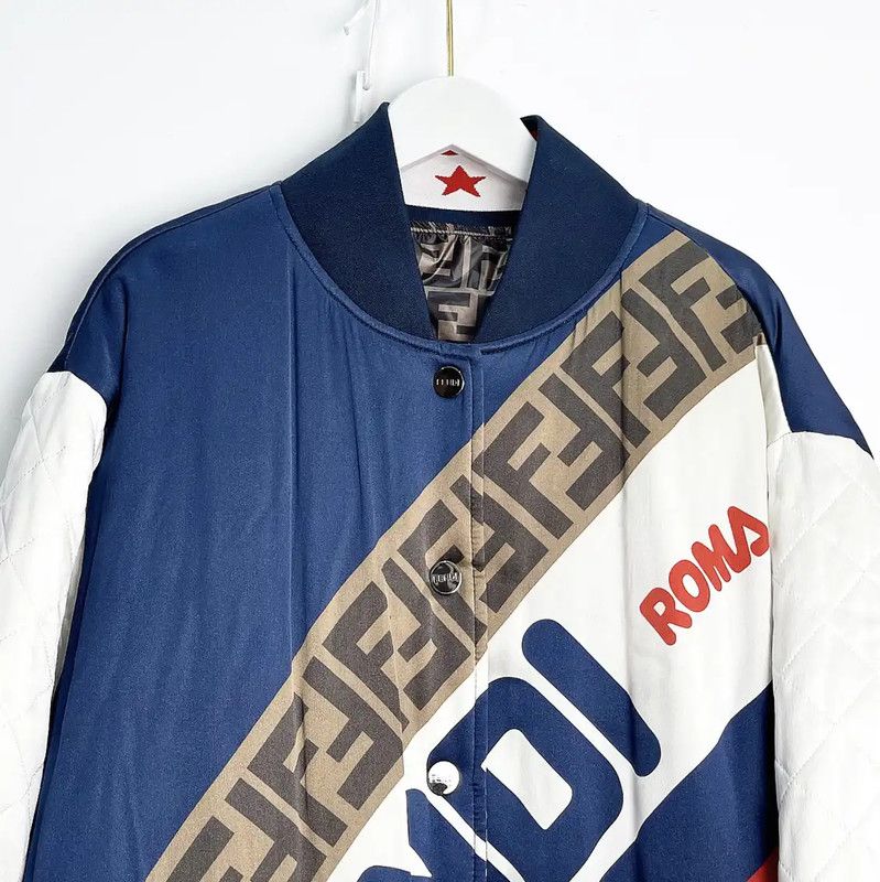 Fendi Fendi Colorful Viscose Sports Jacket 0089 Size US M / EU 48-50 / 2 - 2 Thumbnail