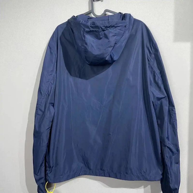Fendi Fendi Men's Blue Nylon Hooded Jacket 0089 Size US M / EU 48-50 / 2 - 2 Thumbnail