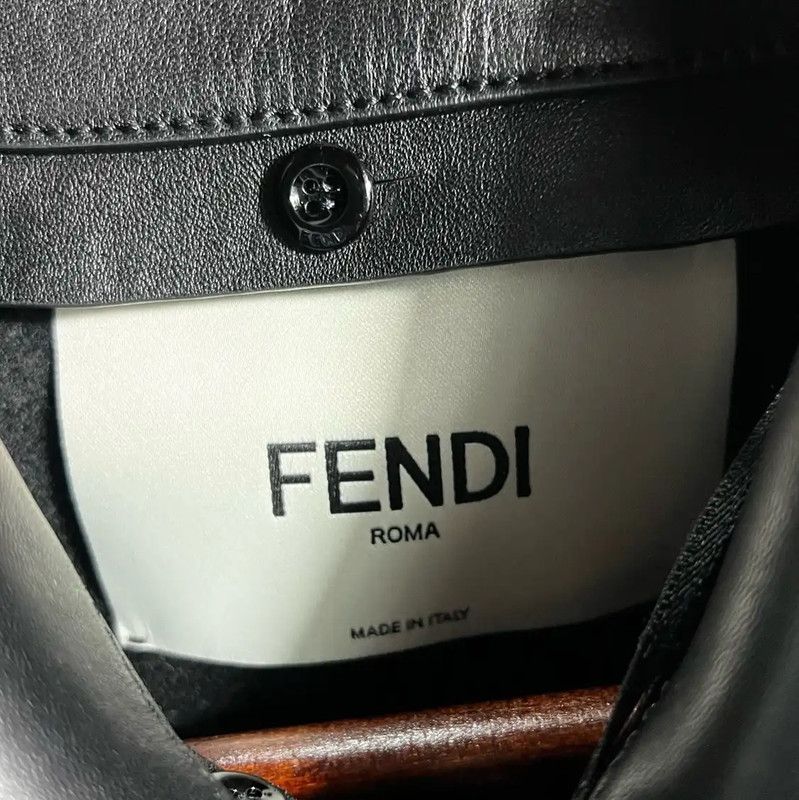 Fendi Fendi Black Mens Outerwear Jacket 0089 Size US M / EU 48-50 / 2 - 3 Thumbnail