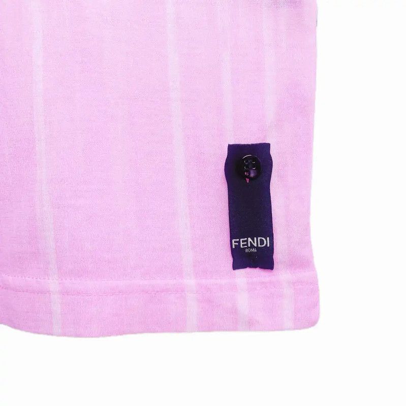 Fendi Fendi Pink Cotton Women's T-Shirt 0089 Size S / US 4 / IT 40 - 5 Thumbnail