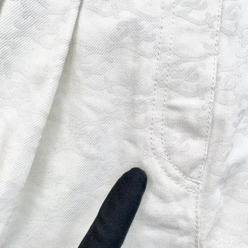 Fendi Fendi White Cotton Women's Shorts 0089 Size 28" / US 6 / IT 42 - 6 Thumbnail