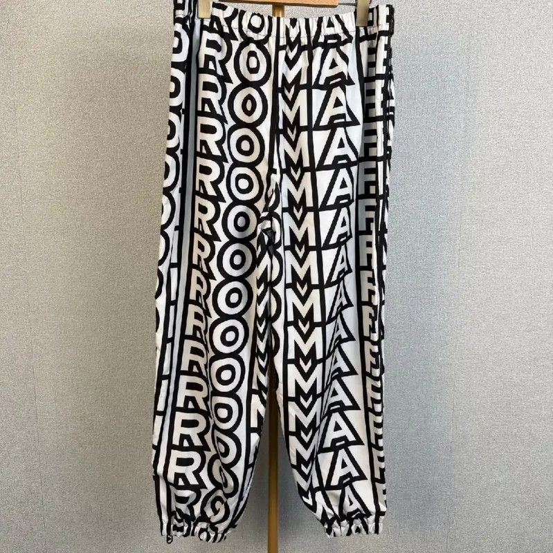 Fendi Fendi Floral Print Polyester Casual Pants 0089 Size 30" / US 8 / IT 44 - 2 Thumbnail