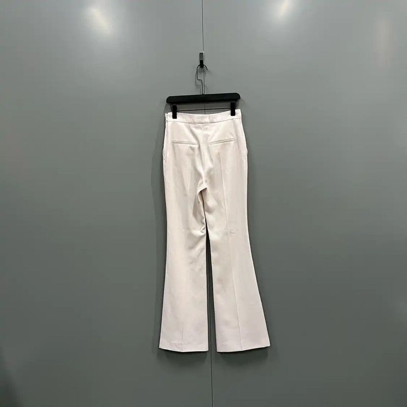 Fendi Fendi Summer Pink Cotton Casual Pants 0089 Size 28" / US 6 / IT 42 - 2 Thumbnail