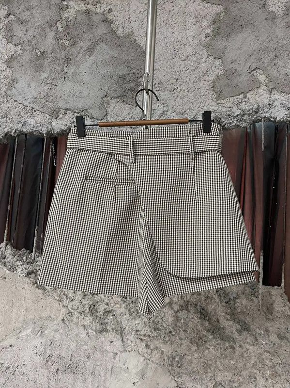 Fendi FENDI Summer Houndstooth Women's Shorts 0089 Size 28" / US 6 / IT 42 - 2 Thumbnail