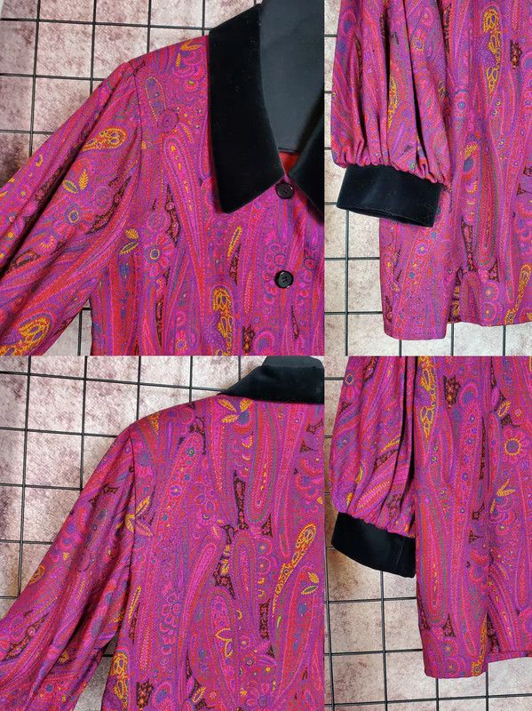 Yves Saint Laurent YSL Women's Short Sleeve Cardigan in Pink 0089 Size S / US 4 / IT 40 - 5 Thumbnail