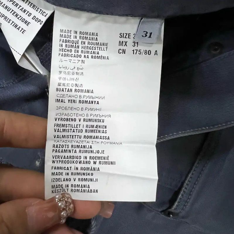 Prada Prada Casual Blue Cotton Pants for Men Size US 32 / EU 48 - 4 Thumbnail